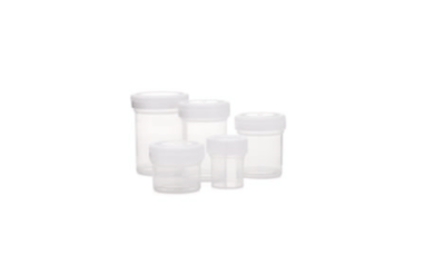 Screw Top Specimen Containers with Lids